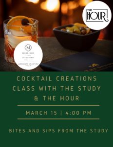 Cocktail class flyer revised 2.20.20