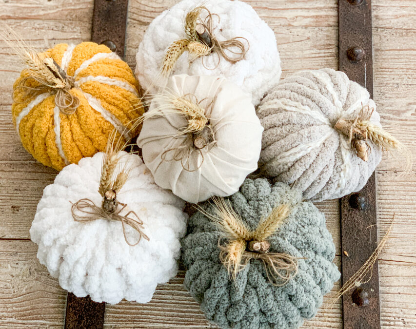 Chunky Knit Pumpkin Workshop